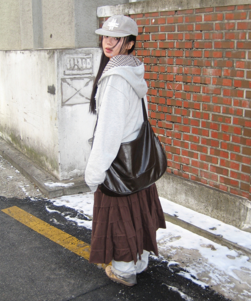 LEATHERY（レザリー）の「[レザリーXアネディン] スターパッチチェックフードジップアップ [MELANGE]（パーカー・レディース・その他・M/XS）」の3枚目の写真