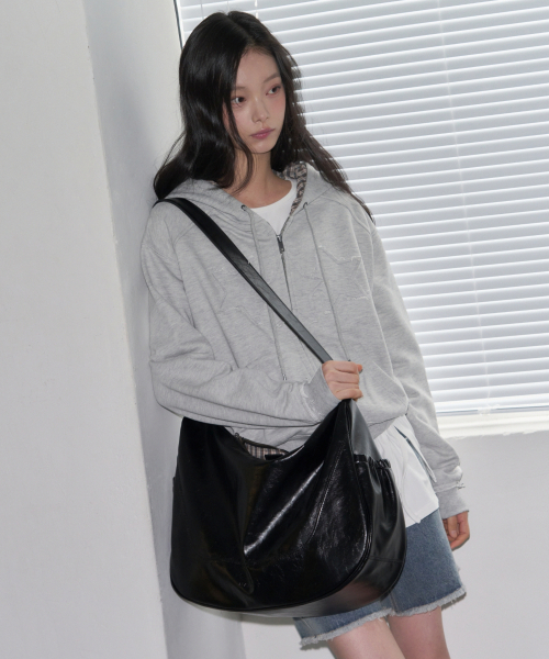 LEATHERY（レザリー）の「[レザリーXアネディン] スターパッチチェックフードジップアップ [MELANGE]（パーカー・レディース・その他・M/XS）」の6枚目の写真
