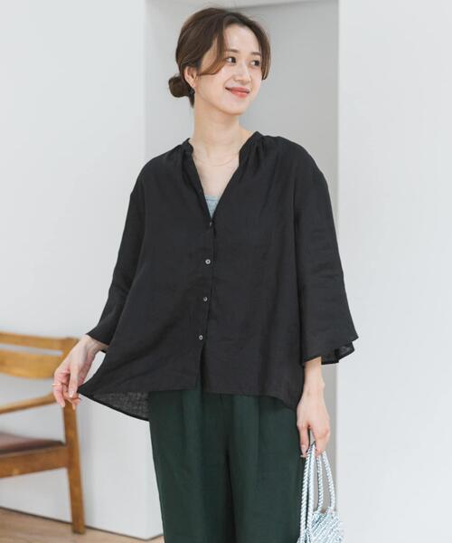リネンフレアースリーブプルオーバー リネンフレアスリーブブラウス（シャツ/ブラウス）｜URBAN RESEARCH