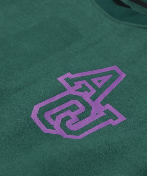 AJOBYAJO（アジョバイアジョ）の「Twofold Stripe Sweatshirt [Green]（スウェット・レディース・その他・L/XL）」の3枚目の写真