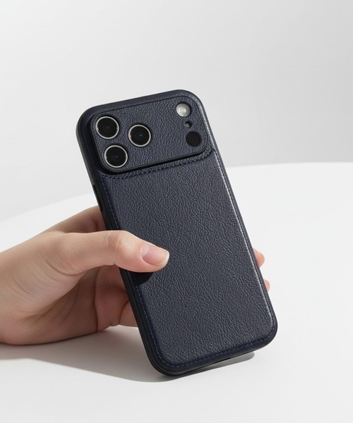 Soft Leather iPhone 17 Pro ProMax Case（スマホケース/カバー）｜Fun