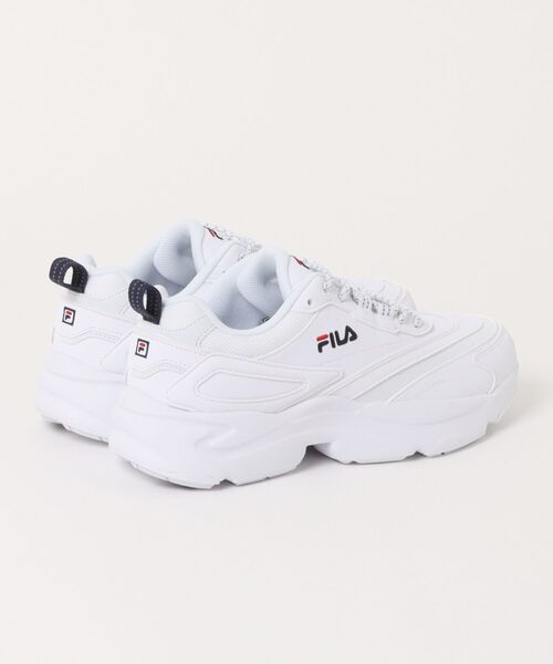 FILA(フィラ)の「【FILA】RAYRUN V2(スニーカー・レディース・ホワイト×ライトグレー・24.5cm/25.0cm/23.0cm/23.5cm/24.0cm)」の2枚目の写真