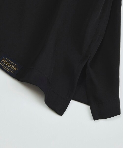 PENDLETON(ペンドルトン)の「【PENDLETON/ペンドルトン】Open Collar Shirt(シャツ/ブラウス・メンズ・ブラック/オフホワイト・L/M)」の12枚目の写真