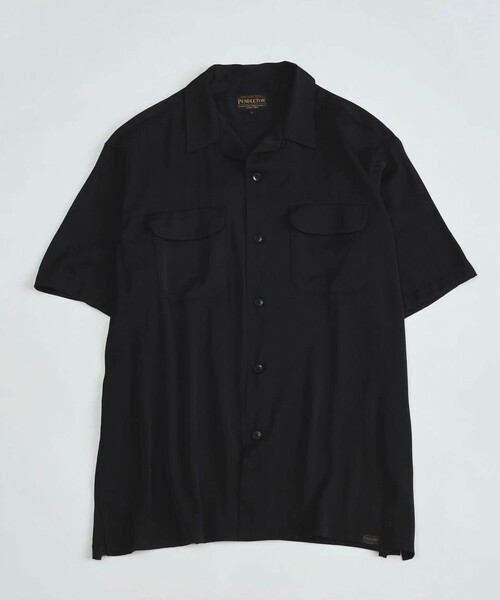 PENDLETON(ペンドルトン)の「【PENDLETON/ペンドルトン】Open Collar Shirt(シャツ/ブラウス・メンズ・ブラック/オフホワイト・L/M)」の13枚目の写真