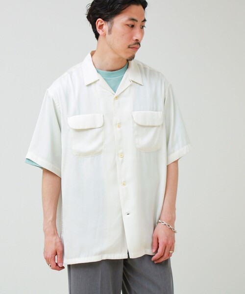 PENDLETON(ペンドルトン)の「【PENDLETON/ペンドルトン】Open Collar Shirt(シャツ/ブラウス・メンズ・ブラック/オフホワイト・L/M)」の7枚目の写真