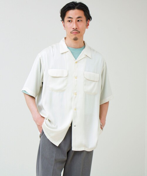 PENDLETON(ペンドルトン)の「【PENDLETON/ペンドルトン】Open Collar Shirt(シャツ/ブラウス・メンズ・ブラック/オフホワイト・L/M)」の8枚目の写真