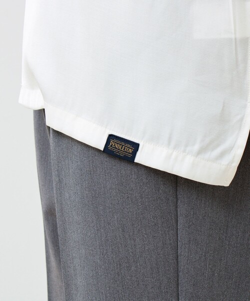 PENDLETON(ペンドルトン)の「【PENDLETON/ペンドルトン】Open Collar Shirt(シャツ/ブラウス・メンズ・ブラック/オフホワイト・L/M)」の14枚目の写真