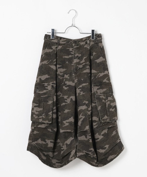 PBLIM(ページボーイリム)の「《UNISEX》アソートハーフカーゴパンツ(カーゴパンツ・レディース・チャコールグレー/グレイッシュベージュ/カモフラージュ・MEDIUM/LARGE)」の12枚目の写真