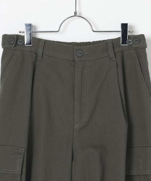 PBLIM(ページボーイリム)の「《UNISEX》アソートハーフカーゴパンツ(カーゴパンツ・レディース・チャコールグレー/グレイッシュベージュ/カモフラージュ・MEDIUM/LARGE)」の16枚目の写真