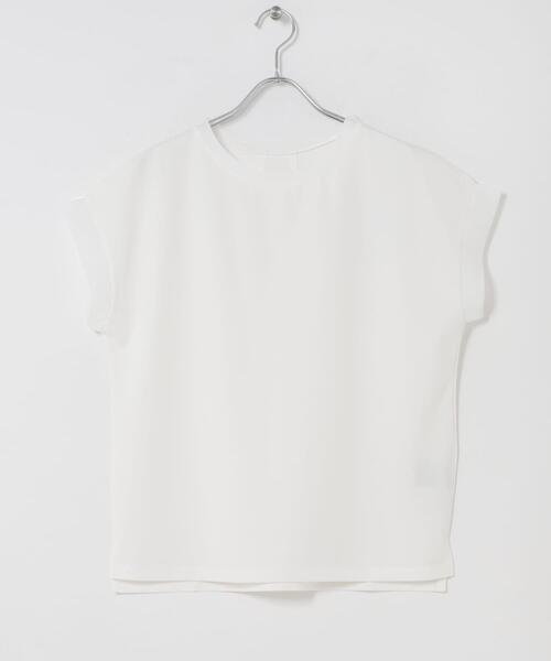 ITEMS URBANRESEARCH(アイテムズ アーバンリサーチ)の「バックタックフレンチプルオーバー(Tシャツ/カットソー・レディース・ホワイト/ボルドー/グレー/ブラック/ベージュ・FREE)」の7枚目の写真