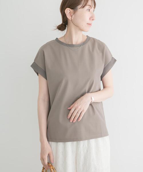 ITEMS URBANRESEARCH（アイテムズ アーバンリサーチ）の「バックタックフレンチプルオーバー（Tシャツ/カットソー・レディース・ホワイト/ボルドー/グレー/ブラック・FREE）」の9枚目の写真