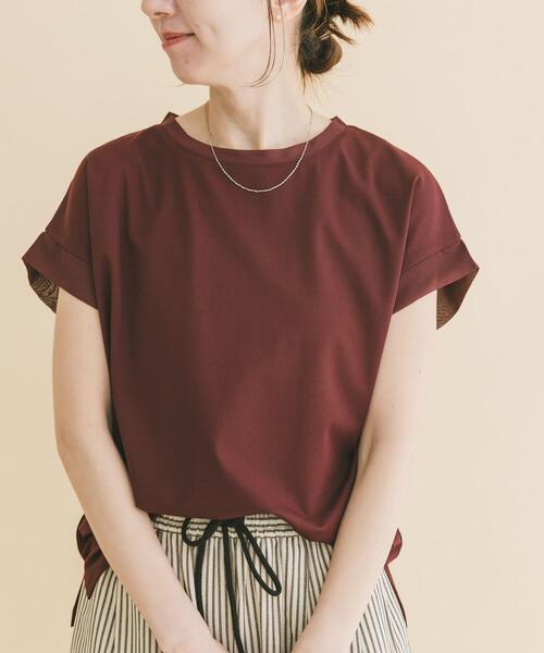 ITEMS URBANRESEARCH（アイテムズ アーバンリサーチ）の「バックタックフレンチプルオーバー（Tシャツ/カットソー・レディース・ホワイト/ボルドー/グレー/ブラック・FREE）」の15枚目の写真