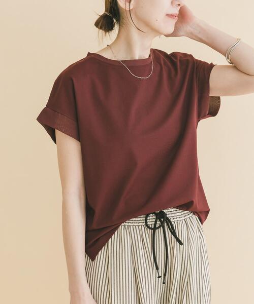 ITEMS URBANRESEARCH（アイテムズ アーバンリサーチ）の「バックタックフレンチプルオーバー（Tシャツ/カットソー・レディース・ホワイト/ボルドー/グレー/ブラック・FREE）」の16枚目の写真