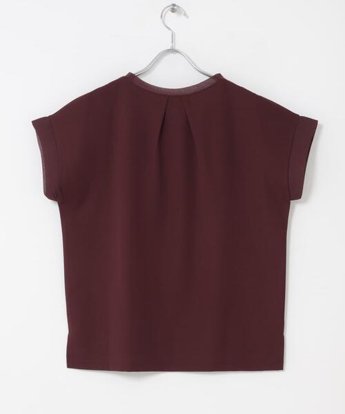 ITEMS URBANRESEARCH（アイテムズ アーバンリサーチ）の「バックタックフレンチプルオーバー（Tシャツ/カットソー・レディース・ホワイト/ボルドー/グレー/ブラック・FREE）」の21枚目の写真
