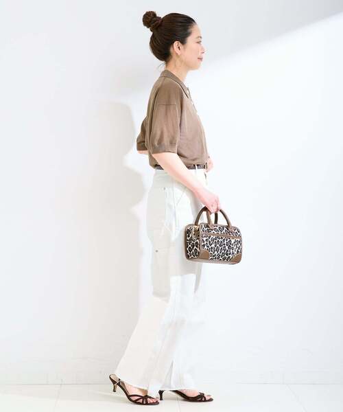 B.C STOCK(ベーセーストック)の「《追加》ウォッシャブル / DU JOUR / デュ ジュール BARREL PAINTER JEAN(デニムパンツ・レディース・ライトブルー/スカイブルー/ベージュ/ホワイト/ピンク・36/38)」の7枚目の写真
