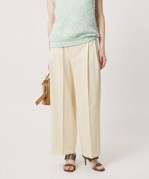 UNITED ARROWS | タック テーパード クロップド パンツ(スラックス)