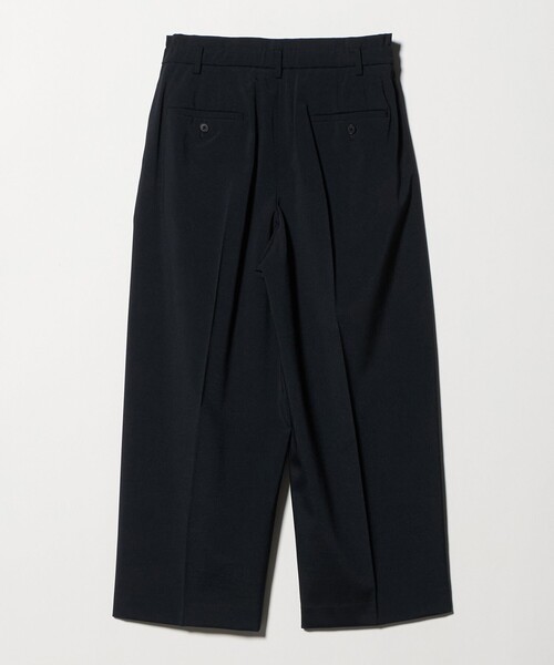 UNITED ARROWS(ユナイテッドアローズ)の「タック テーパード クロップド パンツ(スラックス・レディース・ネイビー/ダークグレー/オフホワイト・36/38)」の19枚目の写真