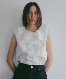 今期MANOF⚫︎DOCKING PEPLUM TOPS MANOF｜マノフのトップス通販