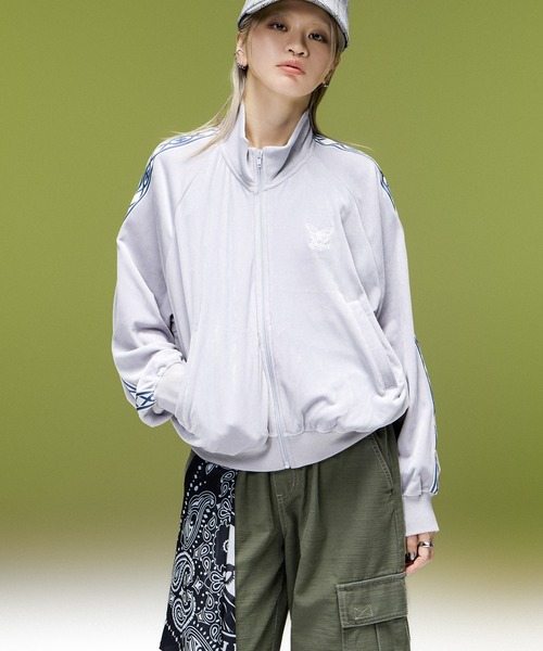 X-girl(エックスガール)の「SHEER FACE SCARF(バンダナ/スカーフ・レディース・ブラウン/ブラック・ONE SIZE)」の12枚目の写真