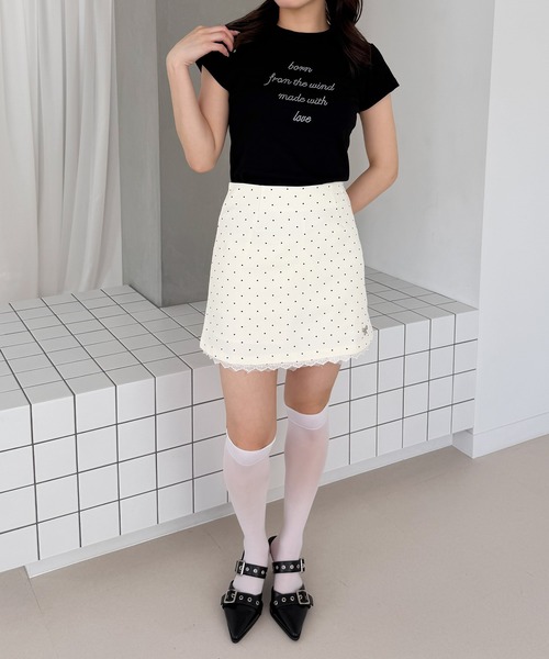 frunco（フランコ）の「ライティングロゴラインストーンT（Tシャツ/カットソー・レディース・ブルー/ピンク/ホワイト/ブラック・FREE）」の17枚目の写真