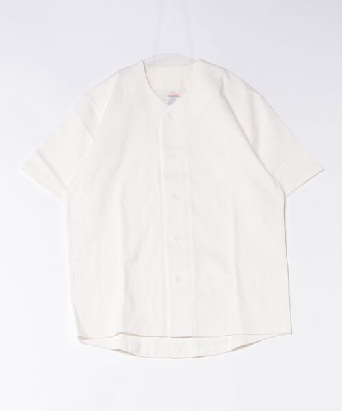 TONE SELECT WEAR（トーンセレクトウェア）の「United Athle ユナイテッドアスレ ベースボールシャツ 8.5オンス 綿 コットン ジャージー (4982-01)(498201)（Tシャツ/カットソー・メンズ・ブラック/オフホワイト/アッシュ・MEDIUM/X-LARGE/LARGE）」の2枚目の写真