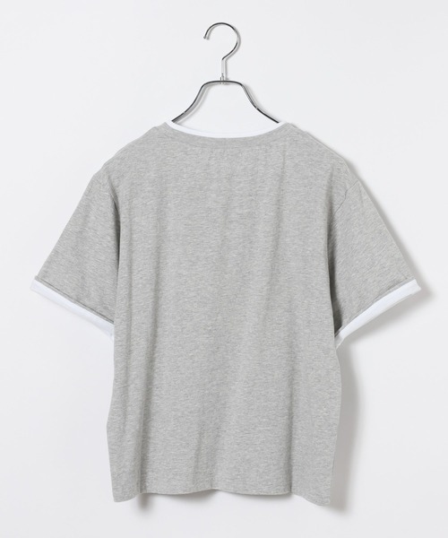 BAYFLOW（ベイフロー）の「ターンバックスリーブＴシャツ（Tシャツ/カットソー・レディース・ブラウン/グレー/チャコール・FREE）」の19枚目の写真