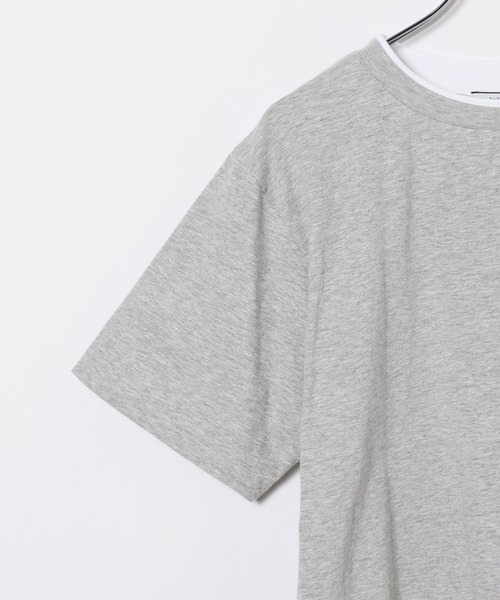 BAYFLOW（ベイフロー）の「ターンバックスリーブＴシャツ（Tシャツ/カットソー・レディース・ブラウン/グレー/チャコール・FREE）」の22枚目の写真