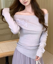 ペルルペッシュ♡ボタニカル柄トップス♡ レディースのトップス（花柄・ボタニカル柄）ファッション通販 - ZOZOTOWN