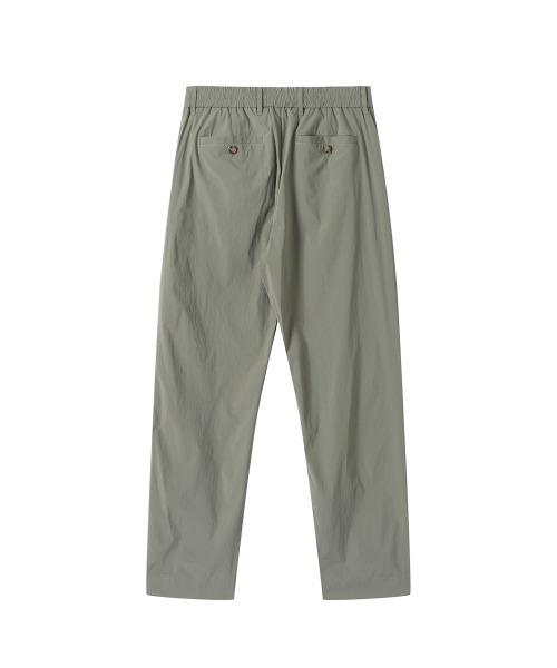 SOLEW(ソル)の「エアシェルストリングパンツ_オリーブグリーン(スラックス・メンズ・その他・MEDIUM/LARGE/X-LARGE/SMALL)」の2枚目の写真