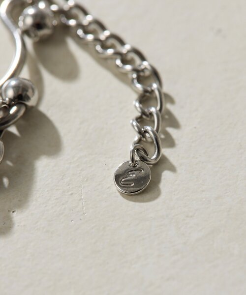 ear PAPILLONNER(イアパピヨネ)の「《金属アレルギー対応/ステンレス》デザインチェーンブレスレット(ブレスレット・レディース・シルバー/ゴールド・FREE)」の11枚目の写真