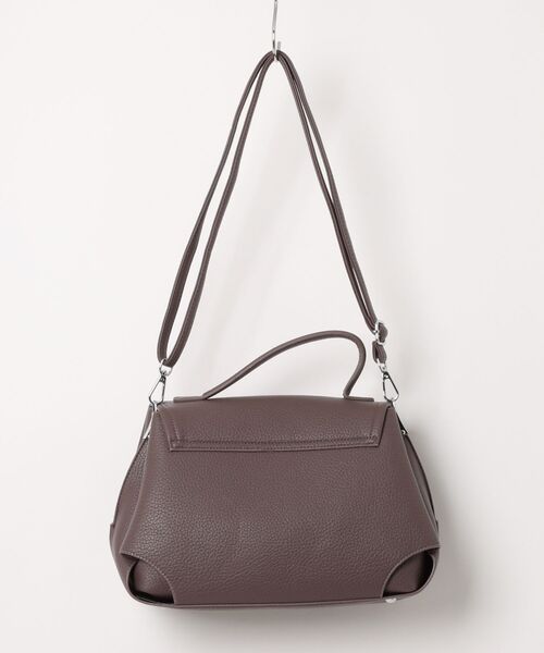 LAULEN(ローレン)の「curve flap 2way handbag / カーブフラップ 2wayハンドバッグ(ハンドバッグ・レディース・アイボリー/ブルー/ブラウン/モカ/グレー/ブラック・FREE)」の10枚目の写真