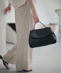 curve flap 2way handbag / カーブフラップ 2wayハンドバッグ