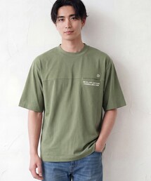 Dessin（デッサン）の「【吸水速乾/UVカット】メッシュ素材 スポーティTシャツ（Tシャツ/カットソー）」