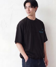 Dessin（デッサン）の「【吸水速乾/UVカット】メッシュ素材 スポーティTシャツ（Tシャツ/カットソー）」