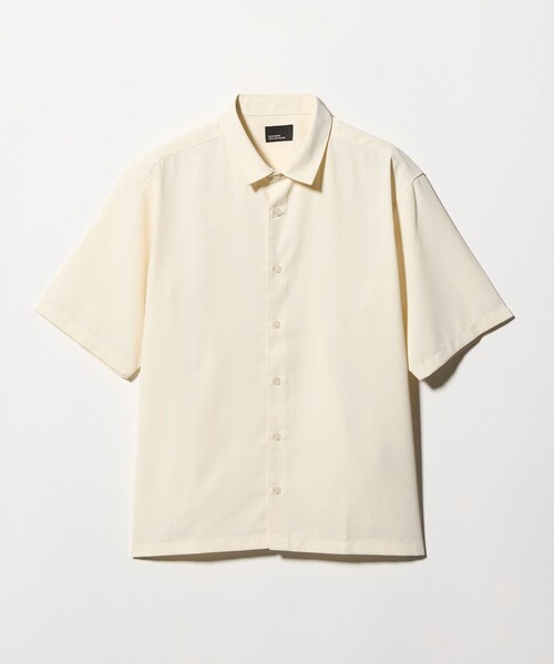 green label relaxing(グリーンレーベルリラクシング)の「【WEB限定】JUST fit ソフトドレープ ボックスシルエット 半袖 シャツ(シャツ/ブラウス・メンズ・ライトグレー/ダークグレー/ネイビー/オフホワイト・M/L/XL/S)」の15枚目の写真