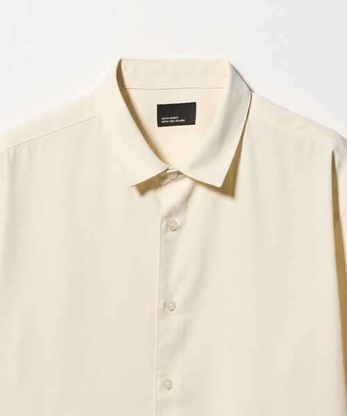green label relaxing(グリーンレーベルリラクシング)の「【WEB限定】JUST fit ソフトドレープ ボックスシルエット 半袖 シャツ(シャツ/ブラウス・メンズ・ライトグレー/ダークグレー/ネイビー/オフホワイト・M/L/XL/S)」の16枚目の写真