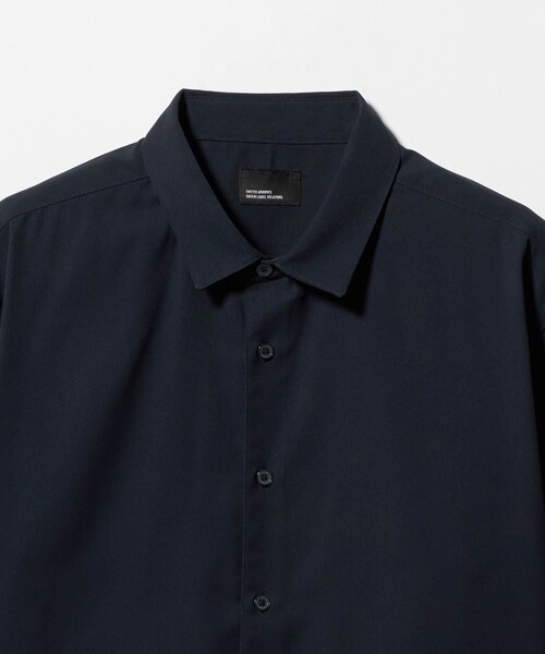 green label relaxing(グリーンレーベルリラクシング)の「【WEB限定】JUST fit ソフトドレープ ボックスシルエット 半袖 シャツ(シャツ/ブラウス・メンズ・ライトグレー/ダークグレー/ネイビー/オフホワイト・M/L/XL/S)」の22枚目の写真