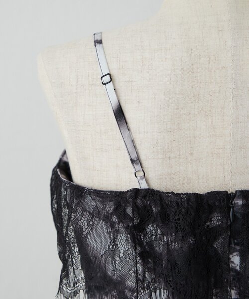 Mavie..7(メヴィセットゥ)の「【Mavie..7】《S,Mサイズ展開》サイドレースUPジャンスカ(ワンピース・レディース・その他1/ブラック・SMALL/MEDIUM)」の12枚目の写真