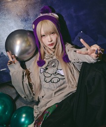【GALFY】大ダメージロンTEE / 【ガルフィー】大ダメージ長袖Tシャツ