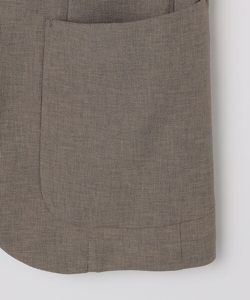 SHIPS（シップス）の「SHIPS:〈FUNCTION〉MADE IN JAPAN ライト メッシュ ジャケット（テーラードジャケット・メンズ・ライトブラウン・MEDIUM/LARGE）」の14枚目の写真
