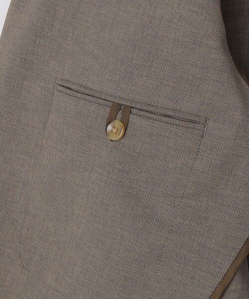 SHIPS（シップス）の「SHIPS:〈FUNCTION〉MADE IN JAPAN ライト メッシュ ジャケット（テーラードジャケット・メンズ・ライトブラウン・MEDIUM/LARGE）」の12枚目の写真