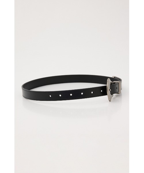 MOUSSY(マウジー)の「FLAT METAL BUCKLE ベルト(ベルト・レディース・ブラウン/ブラック・FREE)」の7枚目の写真