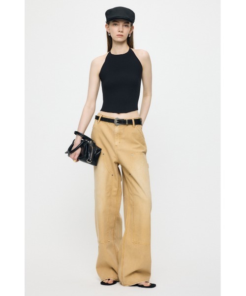 MOUSSY(マウジー)の「FLAT METAL BUCKLE ベルト(ベルト・レディース・ブラウン/ブラック・FREE)」の11枚目の写真