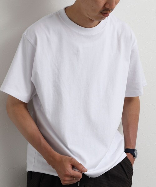 SCREEN STARS（スクリーンスターズ）の「【SCREEN STARS/スクリーンスターズ】別注16/-リングスパン杢製品染めT 26SS（Tシャツ/カットソー・メンズ・サックスブルー/イエロー/ライトグレー/ホワイト・M/XL/L）」の2枚目の写真