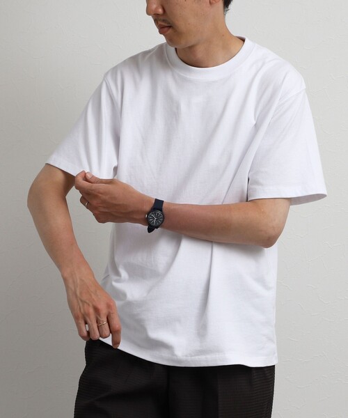 SCREEN STARS（スクリーンスターズ）の「【SCREEN STARS/スクリーンスターズ】別注16/-リングスパン杢製品染めT 26SS（Tシャツ/カットソー・メンズ・サックスブルー/イエロー/ライトグレー/ホワイト・M/XL/L）」の8枚目の写真