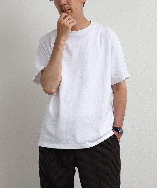 SCREEN STARS（スクリーンスターズ）の「【SCREEN STARS/スクリーンスターズ】別注16/-リングスパン杢製品染めT 26SS（Tシャツ/カットソー・メンズ・サックスブルー/イエロー/ライトグレー/ホワイト・M/XL/L）」の10枚目の写真