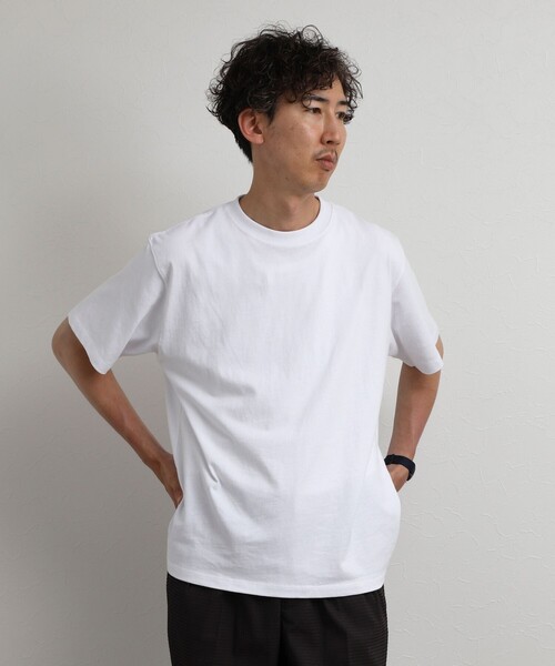 SCREEN STARS（スクリーンスターズ）の「【SCREEN STARS/スクリーンスターズ】別注16/-リングスパン杢製品染めT 26SS（Tシャツ/カットソー・メンズ・サックスブルー/イエロー/ライトグレー/ホワイト・M/XL/L）」の13枚目の写真