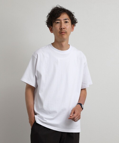 SCREEN STARS（スクリーンスターズ）の「【SCREEN STARS/スクリーンスターズ】別注16/-リングスパン杢製品染めT 26SS（Tシャツ/カットソー・メンズ・サックスブルー/イエロー/ライトグレー/ホワイト・M/XL/L）」の14枚目の写真