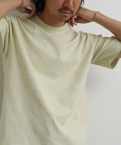 SCREEN STARS（スクリーンスターズ）の「【SCREEN STARS/スクリーンスターズ】別注16/-リングスパン杢製品染めT 26SS（Tシャツ/カットソー・メンズ・サックスブルー/イエロー/ライトグレー/ホワイト・M/XL/L）」の19枚目の写真