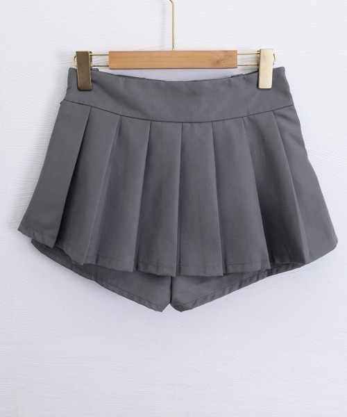 Miniministore(ミニミニストア)の「フリルスカパンプリーツキュロットスカート(スカート・レディース・ダークグレー/ブラック/ホワイト・S/L/M)」の14枚目の写真